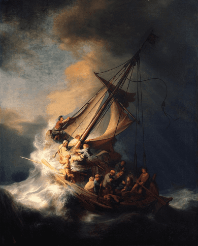 obras de arte robadas, _La tormenta en el mar de Galilea_ de Rembrandt